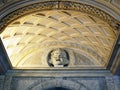 Vatican Ceiling, Bas Relief, Biblical Scene