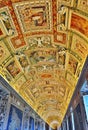 Vatican Ceiling Royalty Free Stock Photo