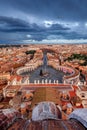 Vatican City, a city-state surrounded by Rome, Italy Royalty Free Stock Photo