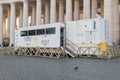 Mobile post office in the Vaticane City State on St Peter\'s Square