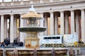 Vatican City, Holy See Ã¢â¬â Vatican Post Office at Saint Peter\'s square Royalty Free Stock Photo