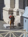 19.06.2017, Vatican city, Roma, Italy: Pontifical Swiss Guard at