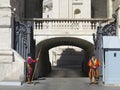 19.06.2017, Vatican city, Roma, Italy: Pontifical Swiss Guard at