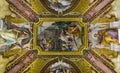 Raphael`s Rooms in Vatican museum in Vatican city, Rome, Italy Royalty Free Stock Photo