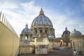 St Peter`s basilica in Vatican City, Rome, Italy Royalty Free Stock Photo