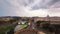 Vatican city Rome skyline rooftop