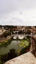 Vatican city Rome skyline rooftop