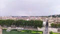 Vatican city Rome skyline rooftop