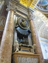 19.06.2017, Vatican City: Saint Paul`s Cathedral interior Royalty Free Stock Photo