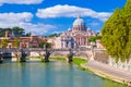Vatican City. St. Peter`s Basilica Royalty Free Stock Photo