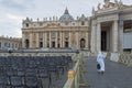 Vatican City, St. Peter`s Square.