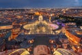 Vatican City State at Night Royalty Free Stock Photo