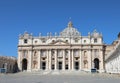 Vatican City, VA, Vatican - August 16, 2020: Basilica of Saint P Royalty Free Stock Photo