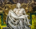 Saint Peter's - Michelangelo's Pieta Royalty Free Stock Photo
