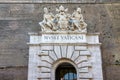 Vatican city, Vatican Museum main door. Royalty Free Stock Photo