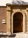 Vatican embassy in the Holy Land. Jaffa, Israel Royalty Free Stock Photo