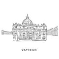 Vatican famous architecture