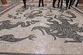 Vatican floor mosaic