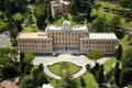 Vatican Gardens - Pope Residence Royalty Free Stock Photo