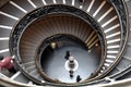 Vatican helix staircase Royalty Free Stock Photo