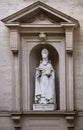 Statue of St. Gregory the Illuminator in the Vatican. Italy Royalty Free Stock Photo