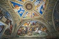 Stanze of Raphael paintings in the Museum of Vatican