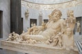 Statue of Nile on display of the Museums of Vatican