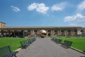 Chiaramonti museum under the blue sky, Vatican Royalty Free Stock Photo