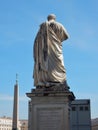 Vaticano - Statua di San Pietro di spalle