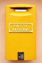 Vatican mail box Royalty Free Stock Photo