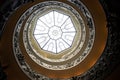 VATICAN - MARCH 20 : Spiral stairs of the Vatican Museums