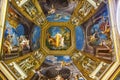 Vatican Museum Ceiling Angels Adam Frescoes Rome Italy