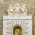 Vatican Museum Entrance, Rome, Italy Royalty Free Stock Photo