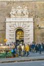 Vatican Museum Entrance, Rome, Italy Royalty Free Stock Photo