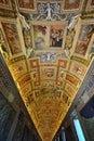 Vatican museum, frescoes and mural paintings