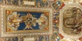 Vatican Museum Hallway Ceiling. Art Detail Royalty Free Stock Photo