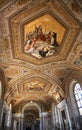 Vatican Museum Painted Ceiling Rome Italy Royalty Free Stock Photo