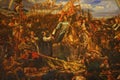 Vatican Museum. Painting of king Jan Sobieski in Vienna during war with Turks. Painting by Jan Matejko.