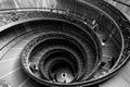 Vatican museum spiraling stairs