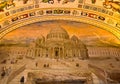 Vatican Museums - ceiling