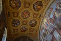 Vatican Museums, dome, chapel, ceiling, wall