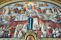 Vatican Museums fresco - Immaculate Conception Royalty Free Stock Photo