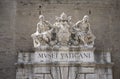 The Vatican Museums, Musei Vaticani, are the public art and sculpture museums in the Vatican City, which display works from the ex Royalty Free Stock Photo