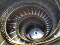 Vatican museums stairs Royalty Free Stock Photo