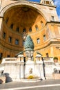 Fontana della Pigna Pine Cone Fountain in Vatican court yard