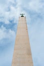 Vatican obelisk from ground point of view