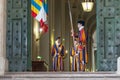 Vatican pontifical swiss guard