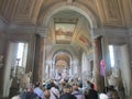 The Vatican, Rome, Italy; innumerable tourists visit museums. Royalty Free Stock Photo