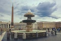 VATICAN ROME ITALY - NOVEMBER8,2016 : large number of touist wal Royalty Free Stock Photo