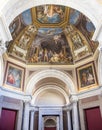 Painting fresco ceilings in the Vatican Museum